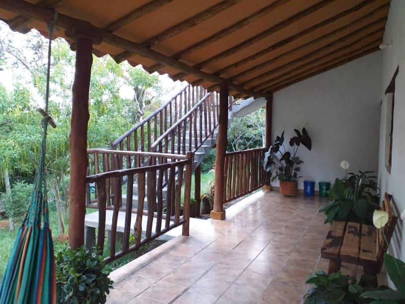Posada Villa Paula Barichara Kültér fotó