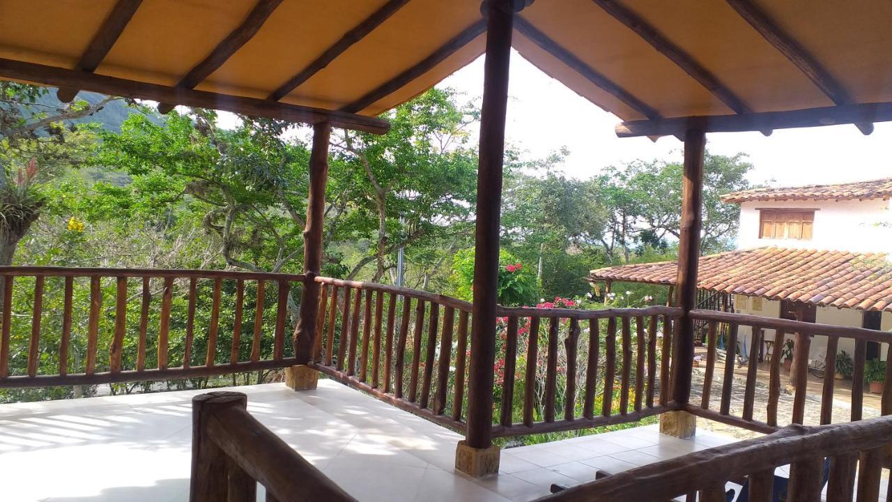 Posada Villa Paula Barichara Kültér fotó