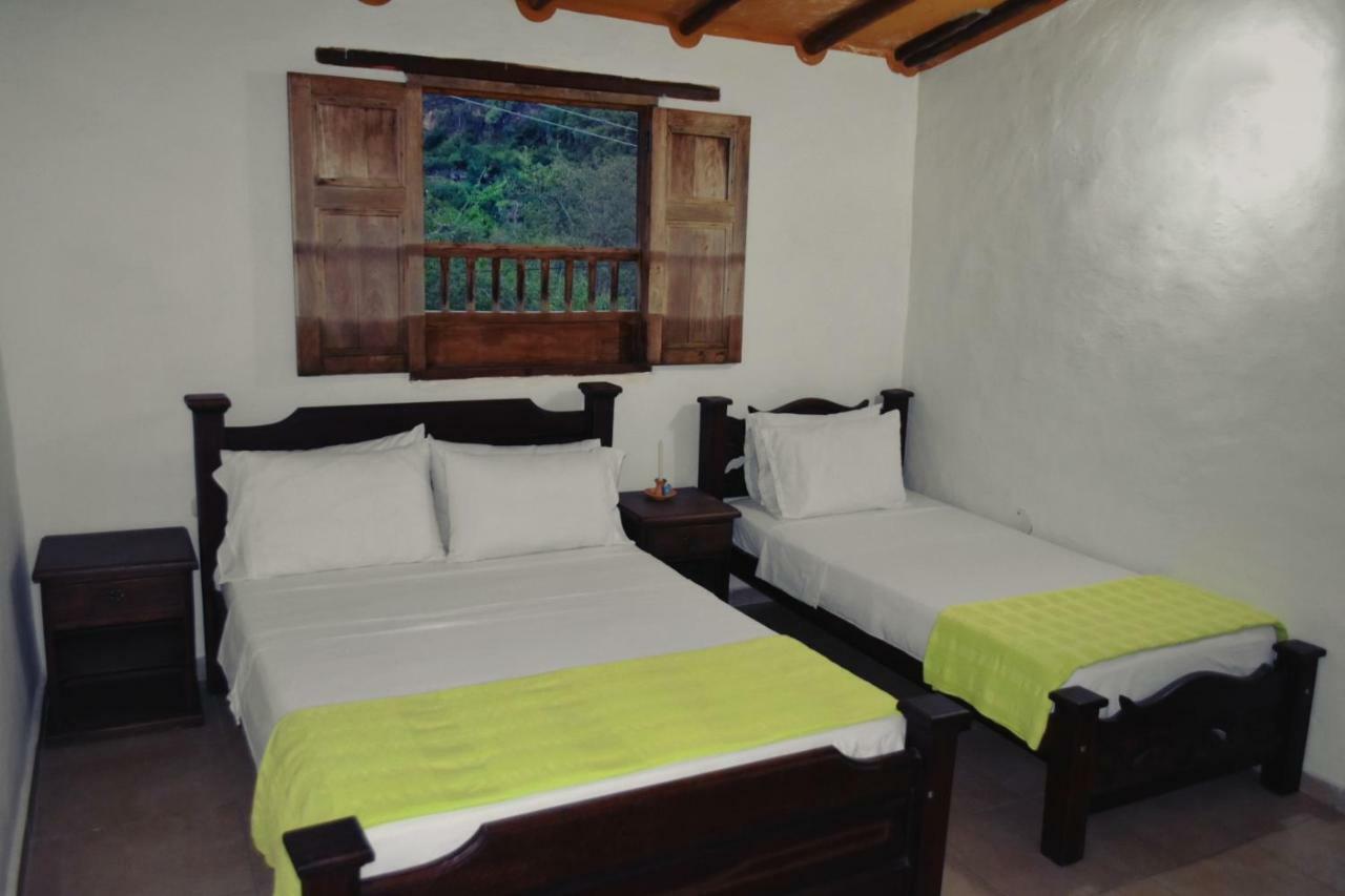 Posada Villa Paula Barichara Kültér fotó